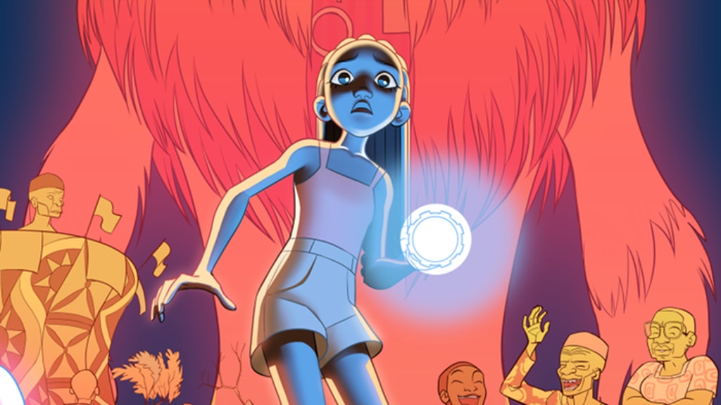 MmanwuFilm's tweet card. An animated horror short about a Nigerian-American teenager returning to Nigeria after the death of her grandfather.