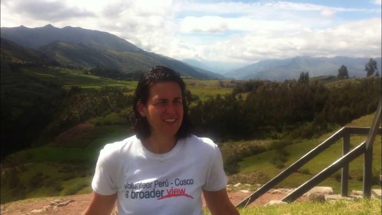 deeznutshagotef's tweet card. Volunteer Lauren Huber in Peru Cusco Orphanage program and Language...