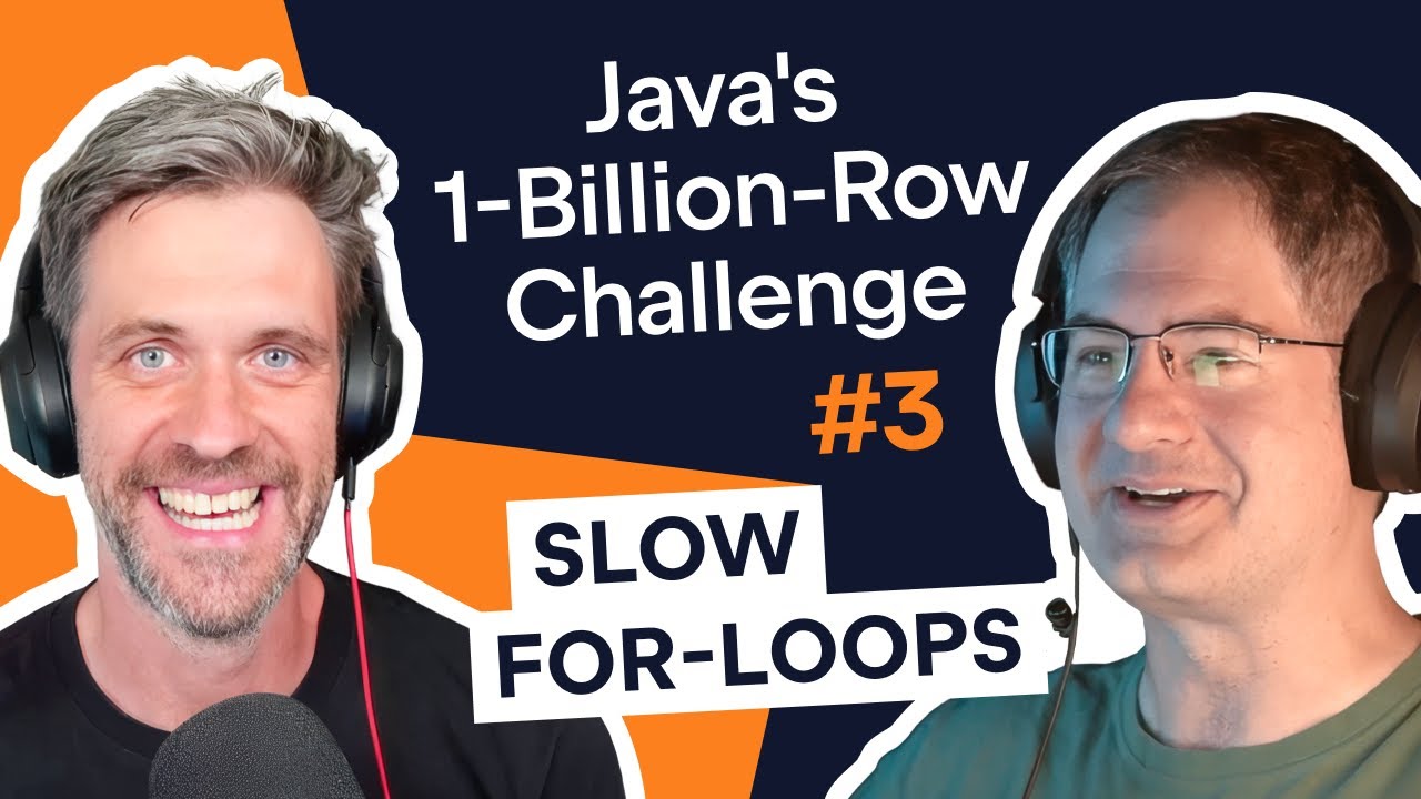 MarcoBehler's tweet card. Slow For-Loops in Java's 1-Billion-Row Challenge (Ep. 3) | With...