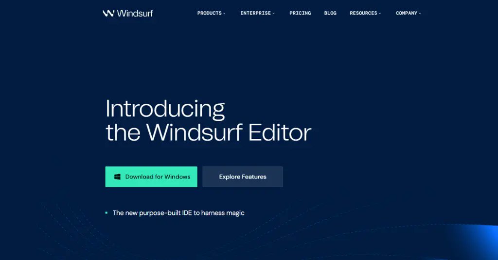 FreeWithAI's tweet card. Windsurf AI, formerly Codeium, is an AI-powered code editor that revolutionizes how developers write, debug, and deploy code. Designed for software engineers