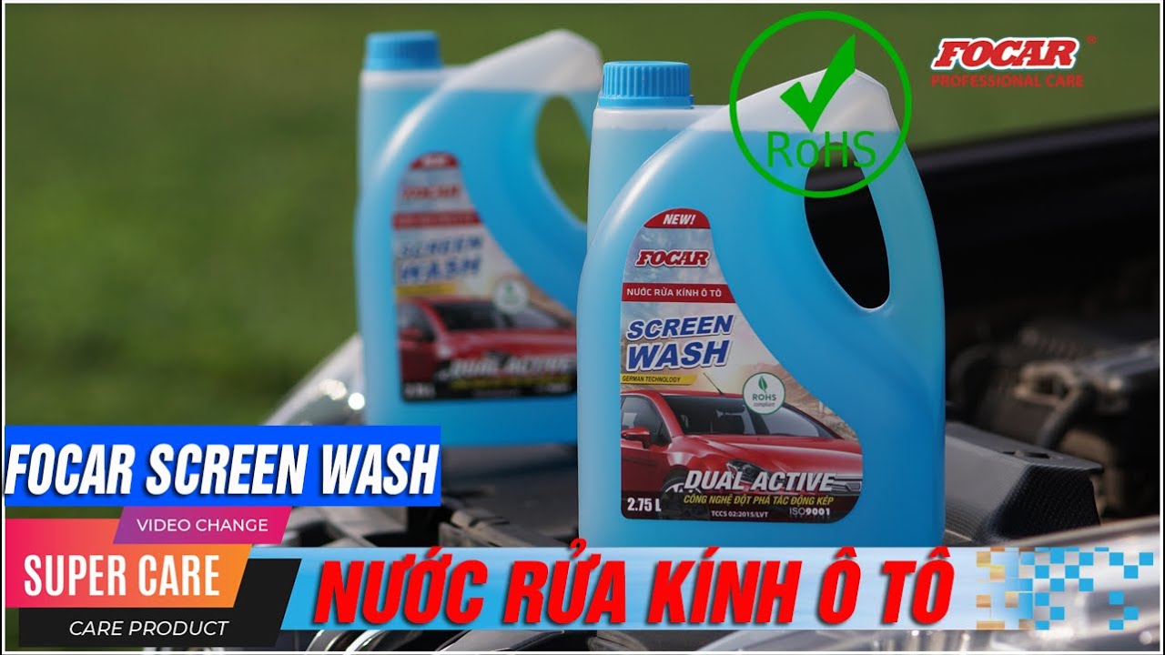 focarlavitec's tweet card. Nước rửa kính ô tô FOCAR Sreen Wash 2.75L công nghệ CHLB Đức