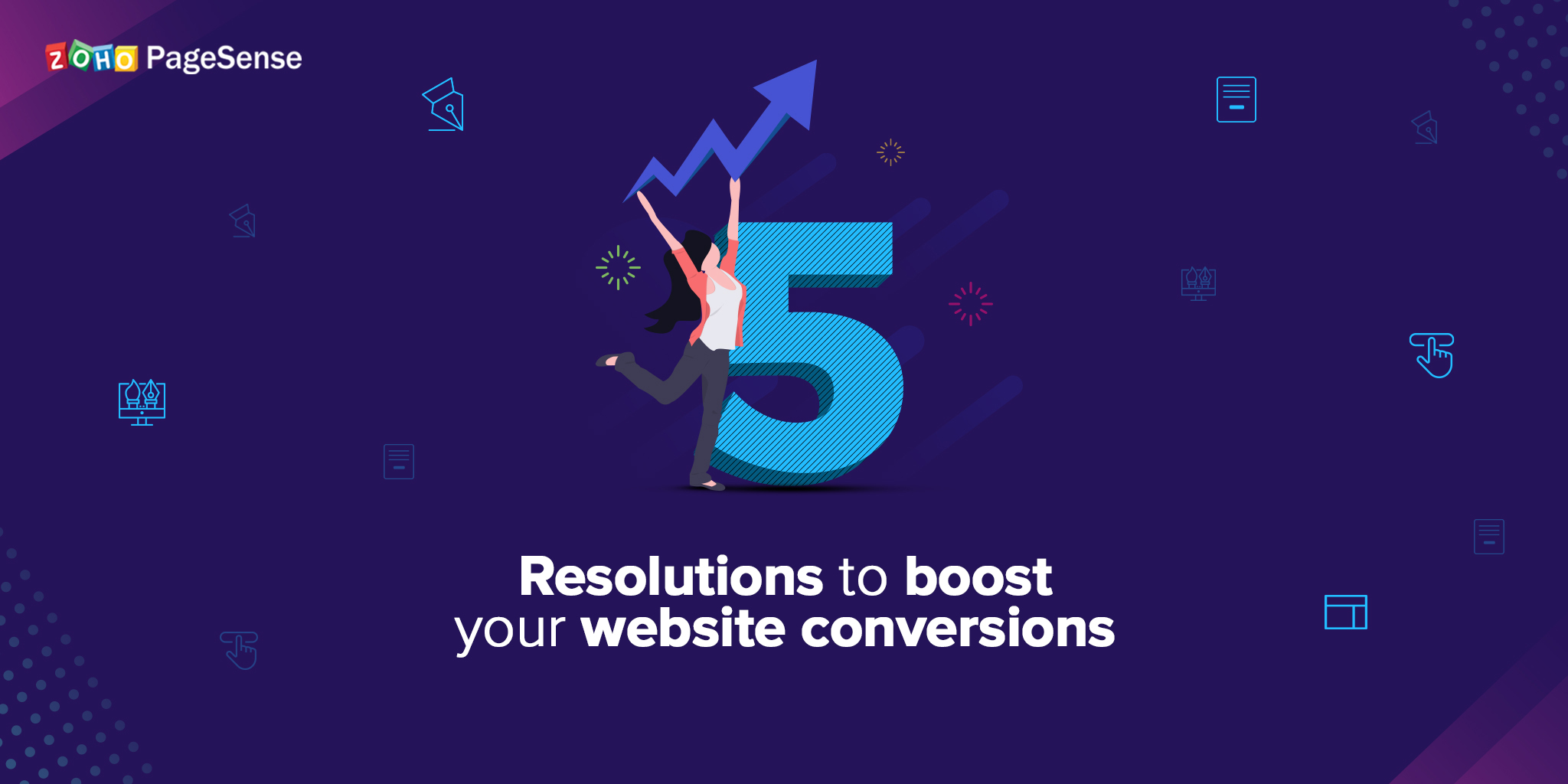 michael_lbb's tweet card. The new year calls for new business strategies. Here are 5 resolutions you need to take (and keep) to boost your website conversions.