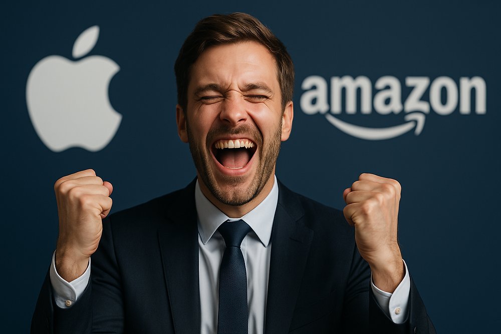 maartencsmit's tweet card. In het kort: • Amazon boekte in het derde kwartaal een omzet van US$ 180,2 miljard en een winst per aandeel van US$ 1,95, beiden hoger dan verwacht. • De clouddivisie AWS groeide ongeveer 20 % tot...