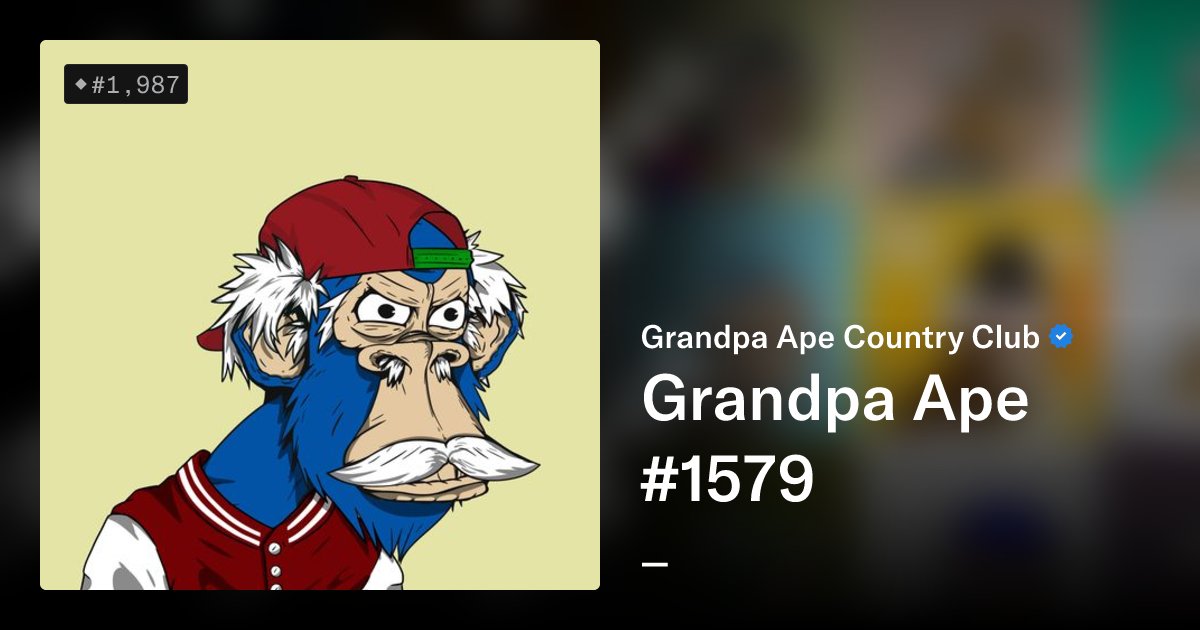 GACCSalesBot's tweet card. Grandpa Ape Country Club ("GACC") is a collection of 5,000 Grandpa Ape NFTs, unique digital collectibles living on the Ethereum blockchain. Your Grandpa Ape doubles as your Country Club membership...
