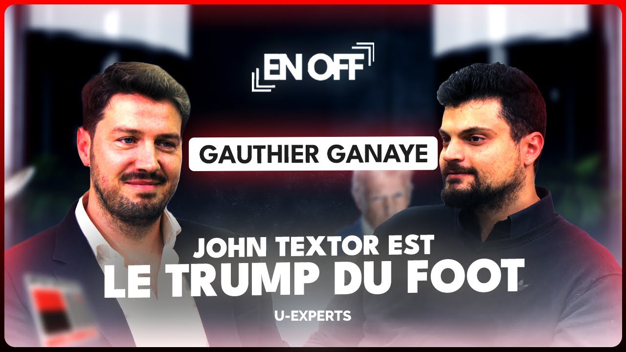 sachatavolieri's tweet card. EN OFF X GAUTHIER GANAYE : JOHN TEXTOR LE TRUMP DU FOOT, ANSU FATI,...