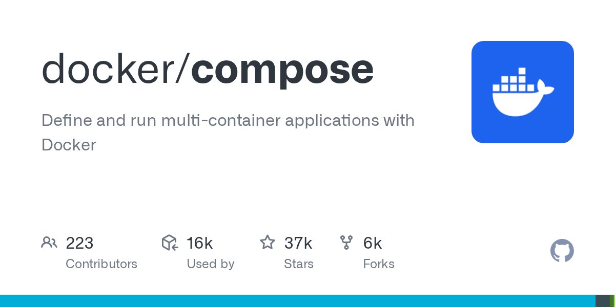 superbonitagnt's tweet card. Define and run multi-container applications with Docker - docker/compose