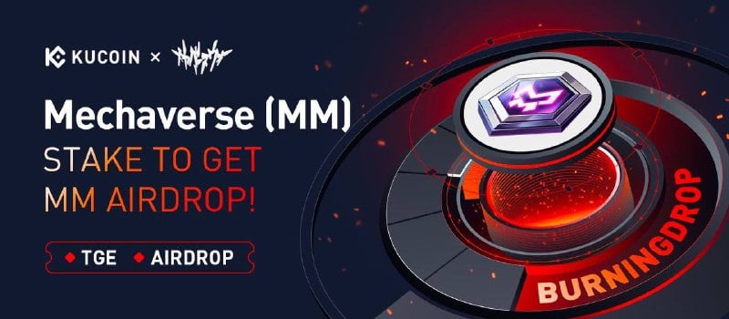MetaMechaverse's tweet card. To celebrate upcoming #Mechaverse in gaming token $MM listing @kucoincom Finish the Gleam tasks & comment under the trailer to enjoy a $MM $MG prize pool!