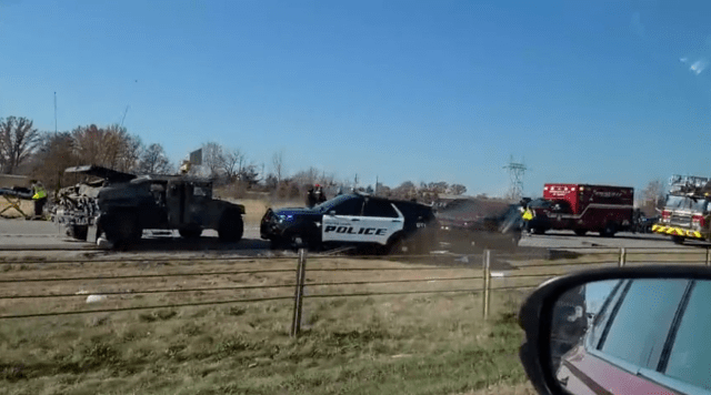 FOX59's tweet card. BOONE COUNTY, Ind. — One member of the Indiana National Guard has been pronounced dead and three others were injured after a reported crash involving a military vehicle occurred on I-65 south…