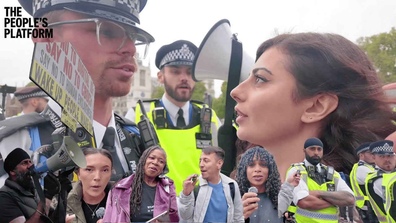 nazarinveronica's tweet card. London UNITES Against Digital ID | Voices They Tried to Silence