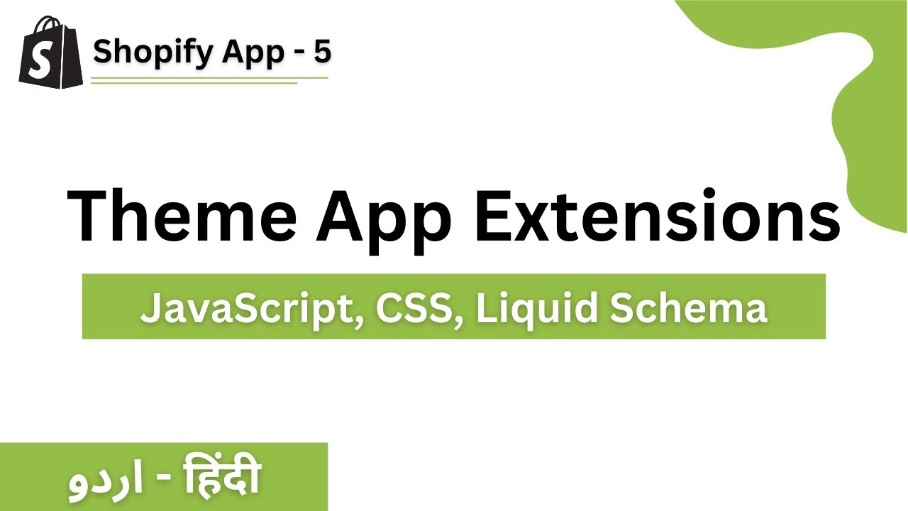 stackwisedev's tweet card. Shopify Theme App Extensions | Shopify App Development