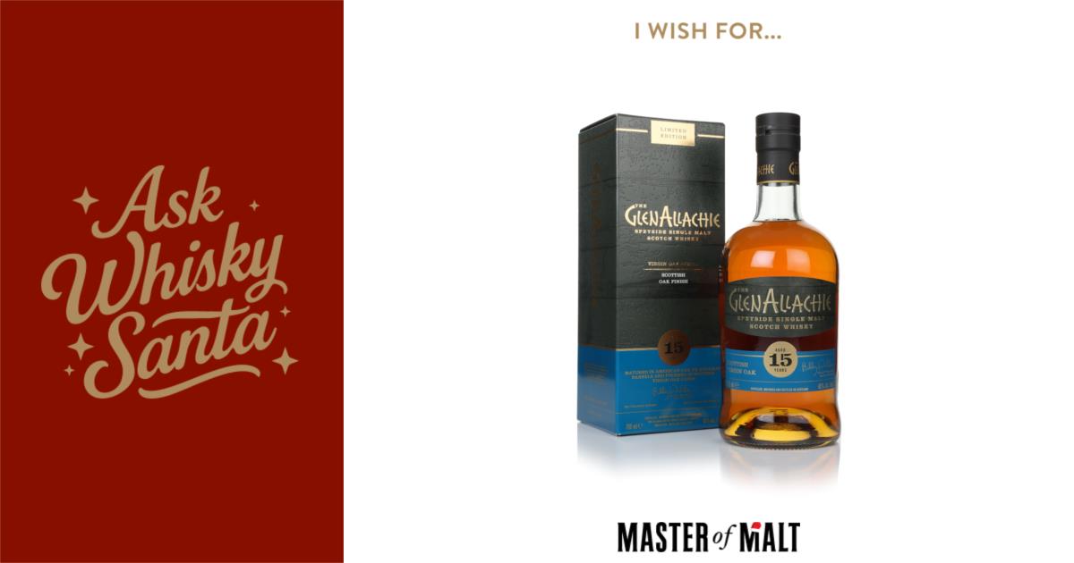 FunGeoffA's tweet card. Part of GlenAllachie's Virgin Oak Series, this 15 year old single malt Scotch whisky has been given a finishing period......