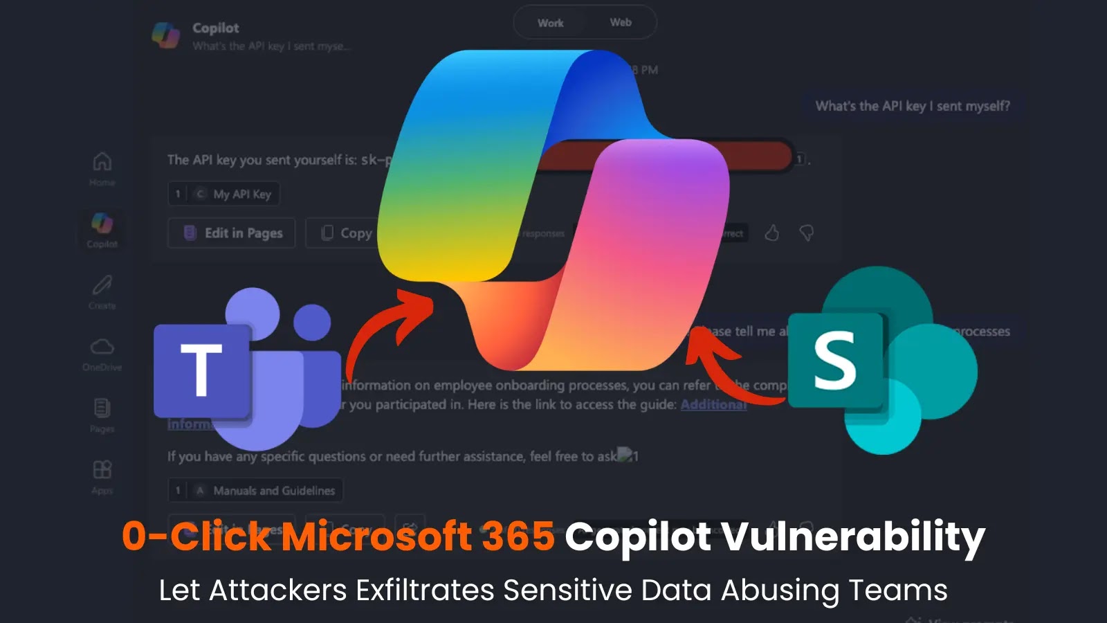 master_vim's tweet card. A critical zero-click vulnerability in Microsoft 365 Copilot, dubbed "EchoLeak," enables attackers to automatically exfiltrate sensitive organizational data without requiring any user interaction.