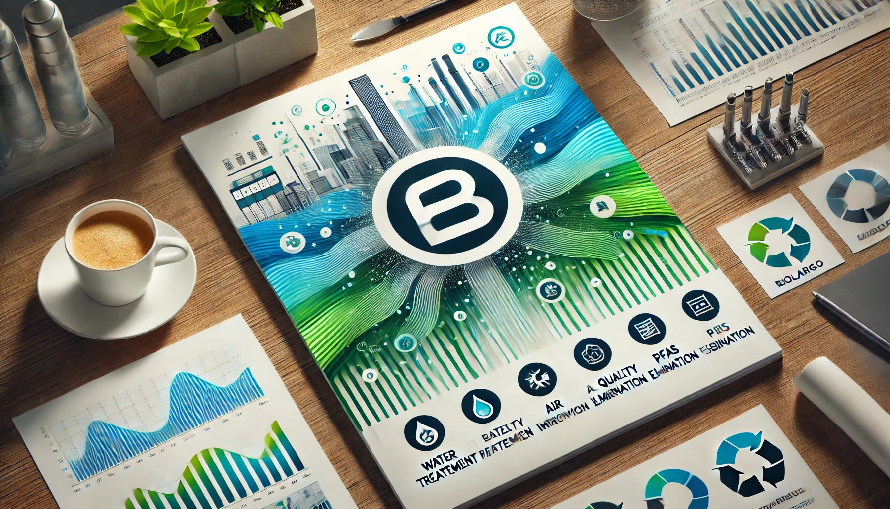 QueTraders's tweet card. BioLargo shows strong growth across all divisions, with its PFAS elimination tech driving investor confidence and industry leadership.