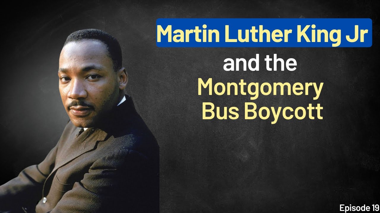 LearnEnglishPod's tweet card. Martin Luther King Jr and the Montgomery Bus Boycott | Learn English...