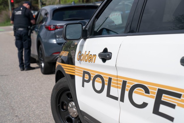 Katielangford35's tweet card. The two Golden officers, a man and a woman, were investigating the crash near Washington Avenue and were outside of their vehicle when they were struck, Golden Police Chief Joe Harvey said Wednesda…