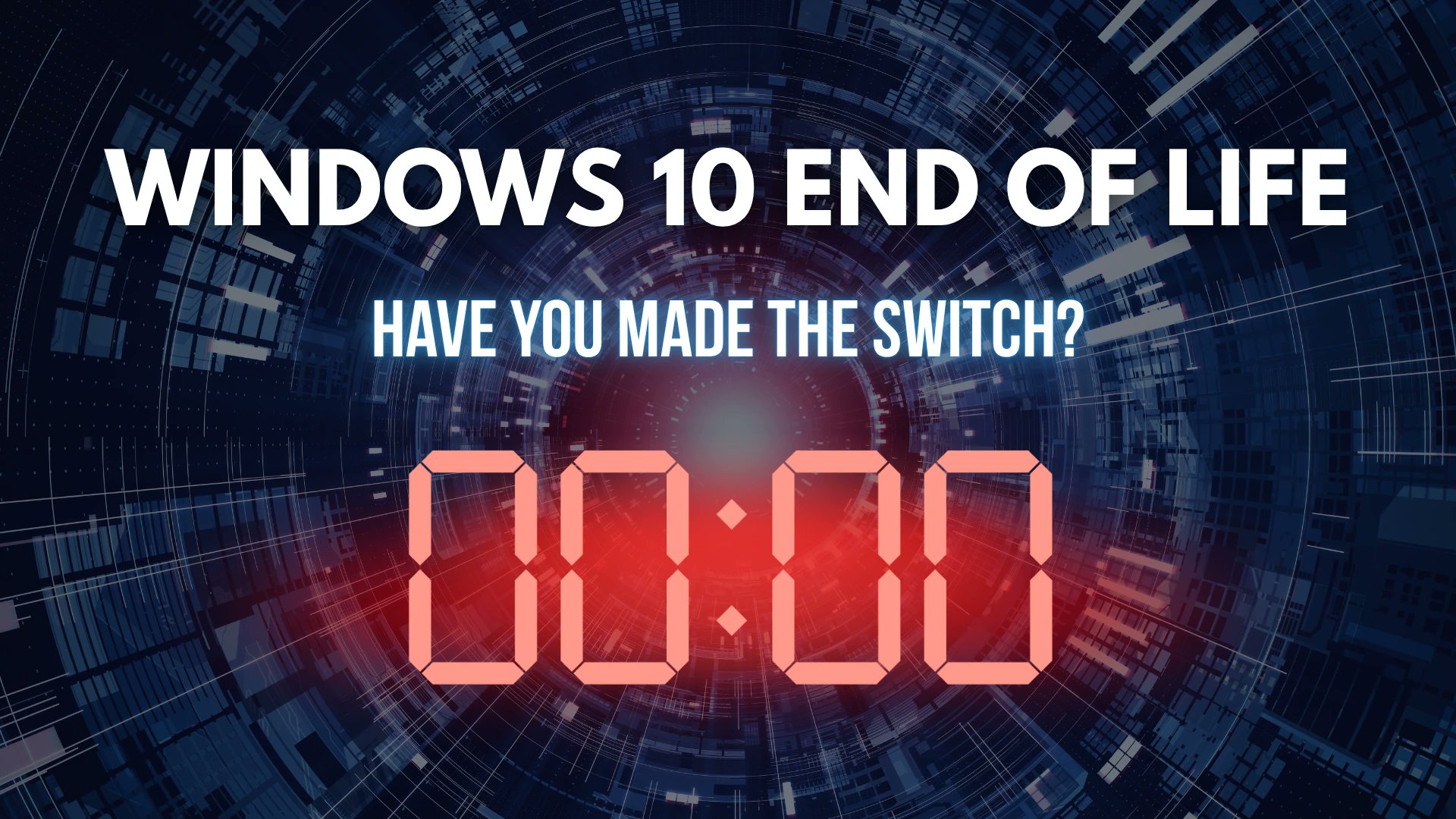 LeeShanok's tweet card. Windows 10 support ended on October 14, 2025. Learn how to protect your business from cyber risks.