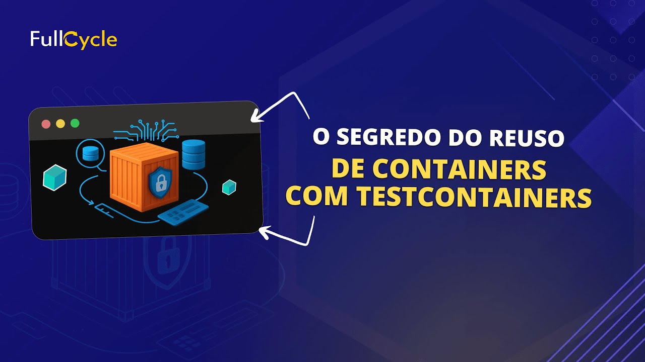 argentinaluiz's tweet card. Testcontainers: O segredo do reuso de containers