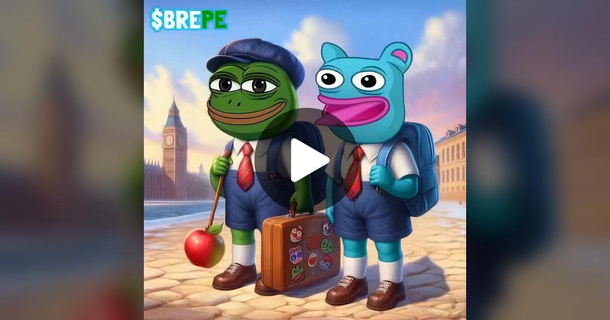 hughbenjamin's tweet card. Check out $BREPE 2Memes1Coin’s video.