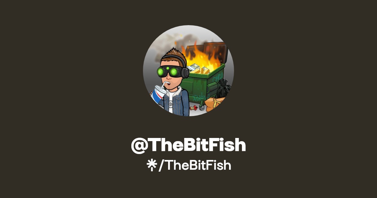 TheBitFish's tweet card. Linktree. Make your link do more.