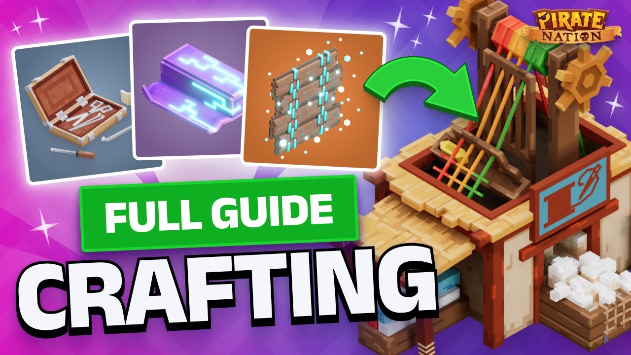 PirateNation's tweet card. Epic Loot Awaits! Pirate Nation’s New Crafting System Explained
