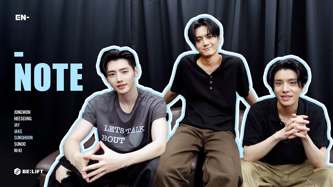 ENHYPEN's tweet card. [-note] 250802 TEAM Lucifer - ENHYPEN (엔하이픈)