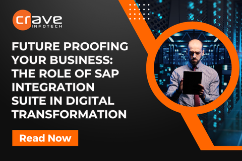 CraveInfotech's tweet card. Discover how SAP Integration Suite empowers businesses to drive digital transformation through seamless system integration, real-time data processing, and scalable innovation.