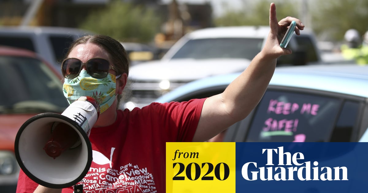 heavenly_pangan's tweet card. Arizona public school district forced to abandon plans after more than 100 teachers and staff members called in sick