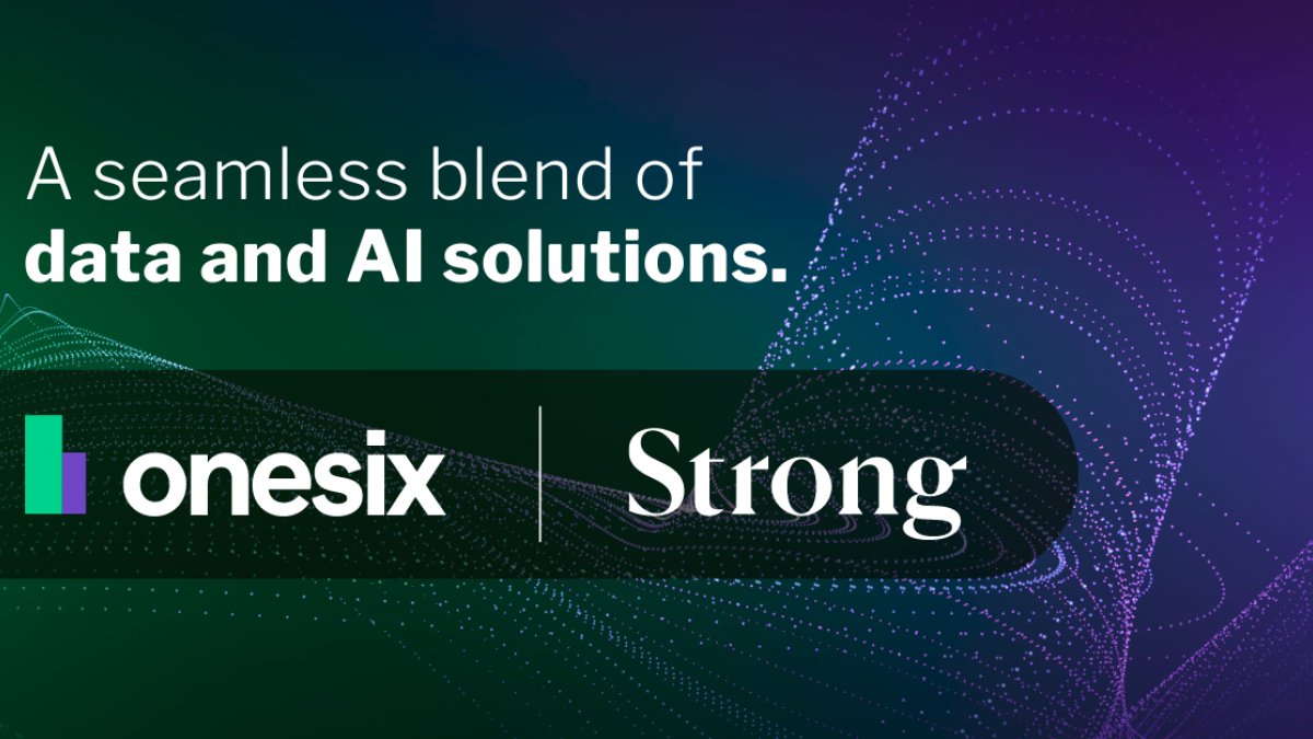 stronganalytics's tweet card. Together, we’ll deliver a seamless blend of data and AI solutions.