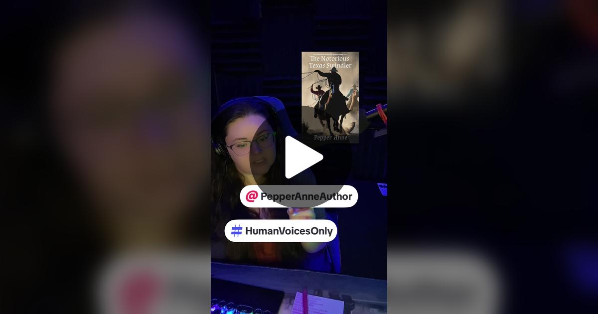 pepper_author's tweet card. Check out Katie Billings | Narrator’s video.