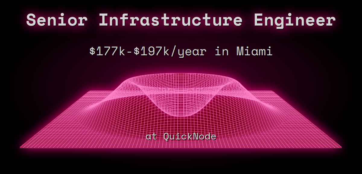 WEB3_JOBot's tweet card. The Role As a Senior Infrastructure Engineer, you’ll play a pivotal role in our rapid growth phase, taking charge of architecting, developing, and implementing core infrastructure platforms across a...