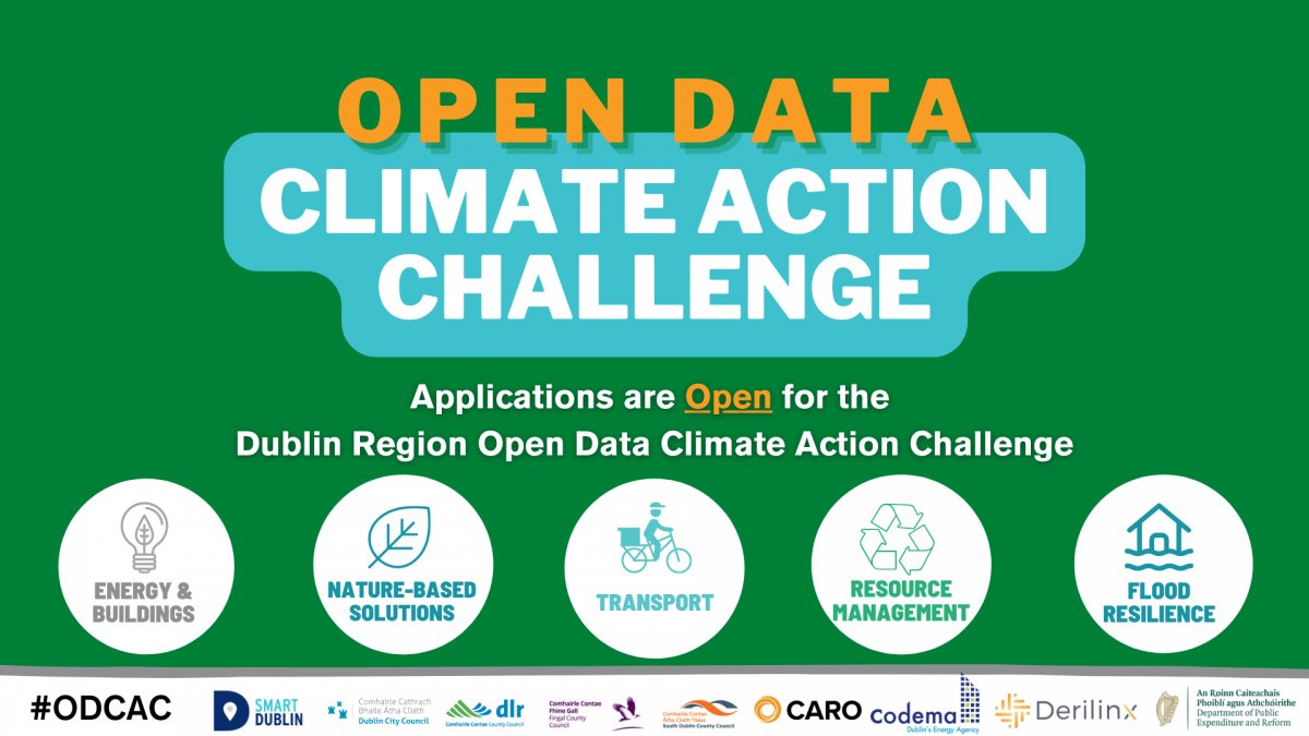 dublinked's tweet card. Welcome to the Dublin Region Climate Action Open Data Challenge 2022 The Open Data Climate Action Challenge is closed for […]