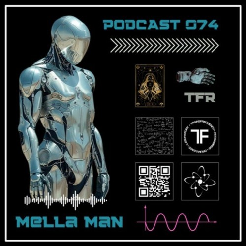 man_mella's tweet card. Mella Man TransFrequency Podcast 074