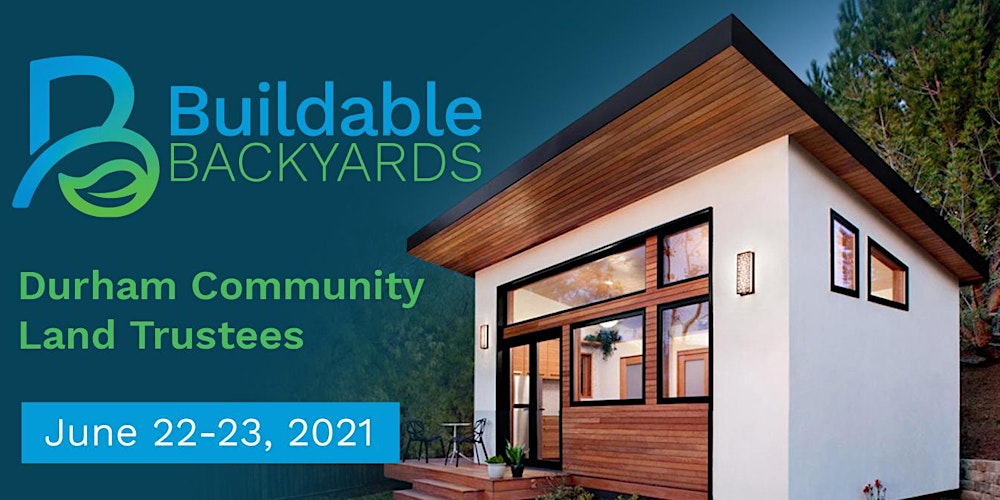 BuildableBacky1's tweet card. Buildable Backyards is focused on the opportunities for nonprofits to expand housing choice with Accessory Dwelling Units (ADUs).