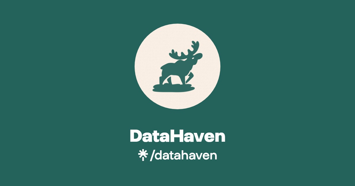 Rishixweb3's tweet card. A data storage sanctuary where Human and AI data can securely coexist. 🫎.