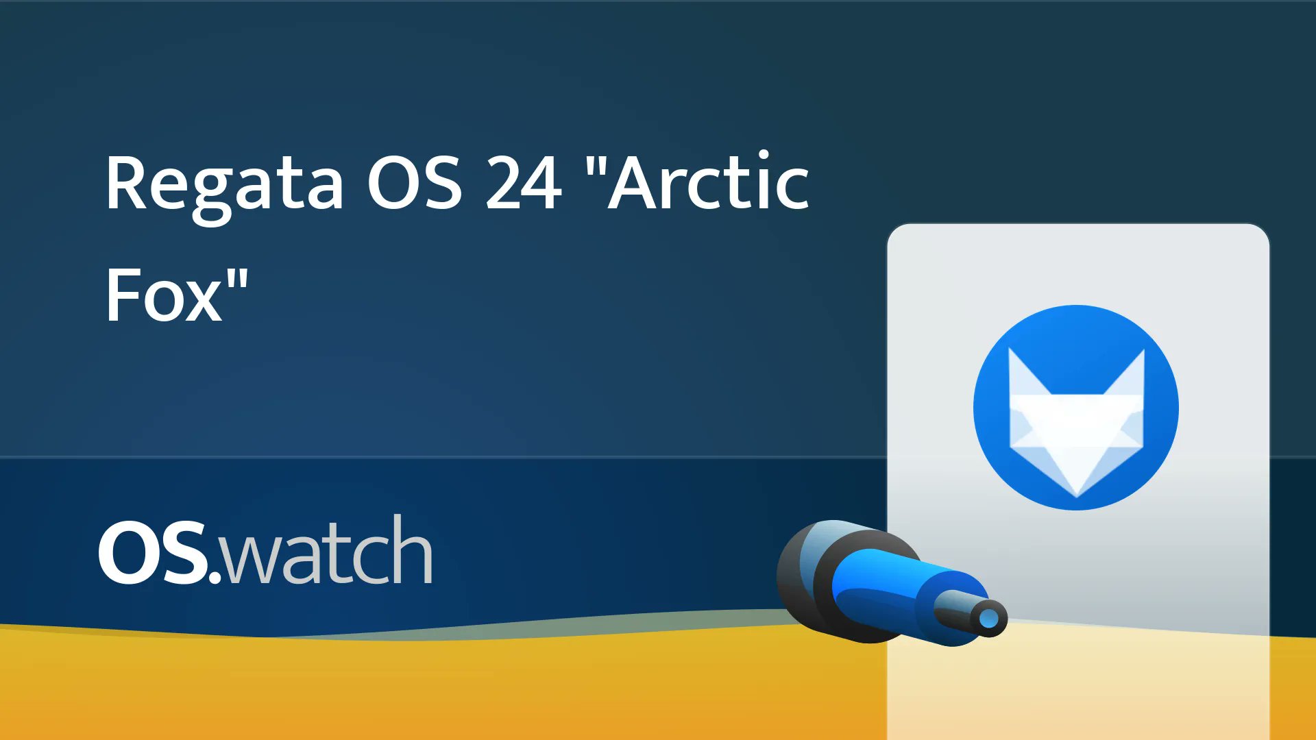 oswatch_'s tweet card. The Regata OS 24 'Arctic Fox' is now available for download. This update brings the new KDE Plasma 6 graphical environment and more improvements and f...