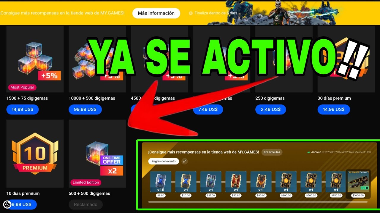 Turb0commander's tweet card. BUENAS NOTICIAS: YA ESTA NUEVAMENTE LA OFERTA DE 500+500 POR EL VALOS...