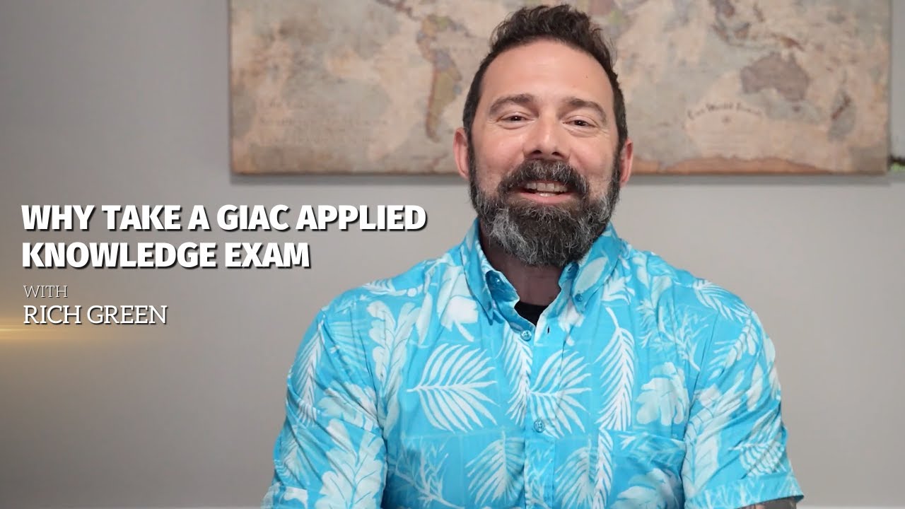 CertifyGIAC's tweet card. Why Take the GIAC Applied Knowledge Exam? | Real-World Cybersecurity...