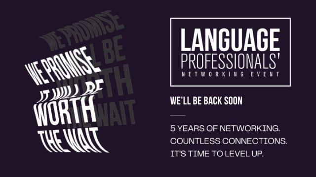 LanguageProfNet's tweet card. Language Professionals’ Networking Event is back in July 2023! Join the initiative and connect with like-minded linguists and language professionals.