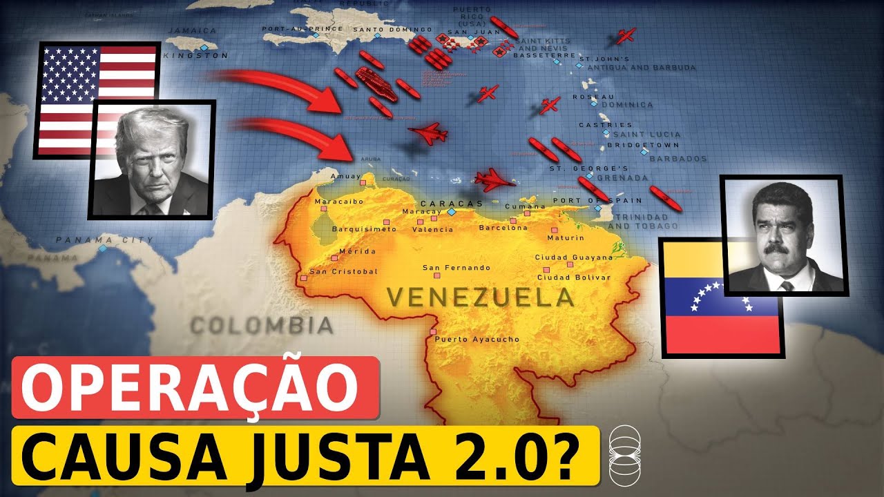 OSROC7's tweet card. EUA ameaça invadir a Venezuela. O que está por trás da crise?
