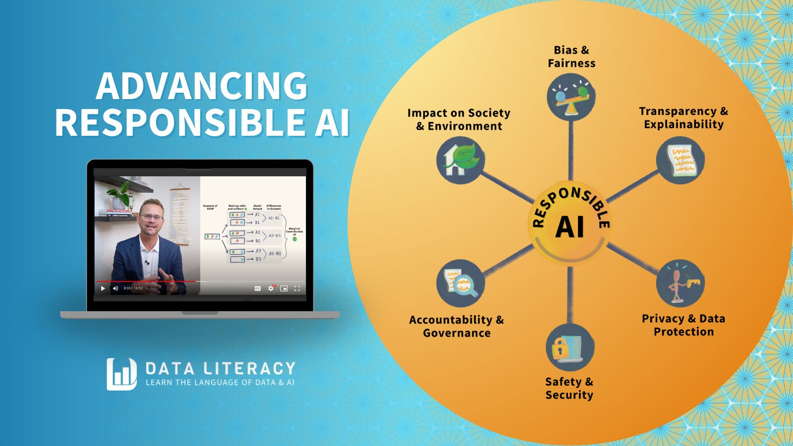 dataliteracycom's tweet card. Find out about the third installment in our AI Literacy series, which will launch soon. This course will teach you to evaluate, implement, and advocate for ethical AI practices. Join the waitlist for...