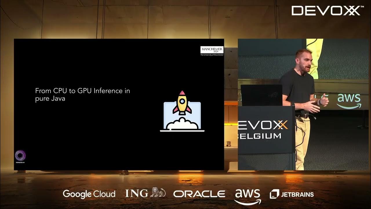 mikepapadim's tweet card. GPULlama3 java: Beyond CPU Inference with Modern Java by Michalis...