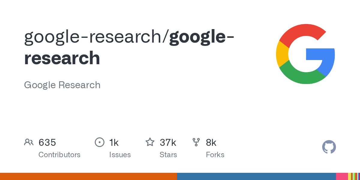 githubgod's tweet card. Google Research. Contribute to google-research/google-research development by creating an account on GitHub.