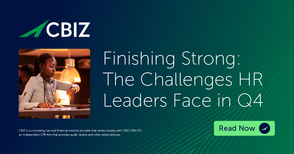 AMBurkey127's tweet card. Discover the biggest HR challenges in Q4, from open enrollment to performance reviews, and tactics to finish strong while setting the stage for 2026.