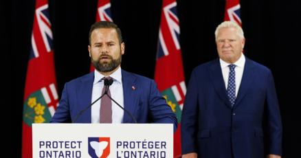 BigJMcC's tweet card. Premier Doug Ford is making sweeping exemptions to planning rules — all for the benefit of operators running worker training facilities built with money from the Skills Development Fund, warns