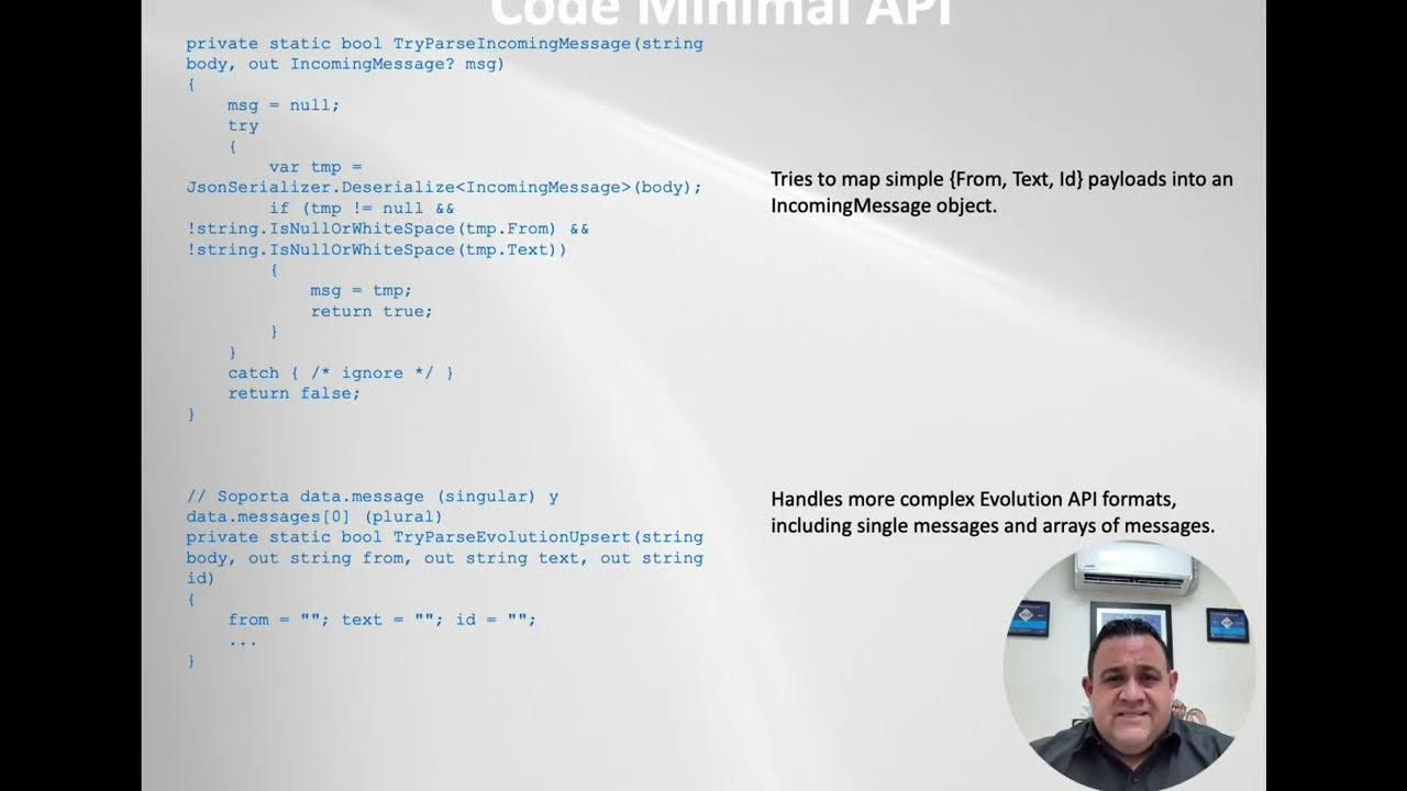 EnriqueAguilar's tweet card. Smart Conversations: Integrating WhatsApp, Minimal API, and OpenAI
