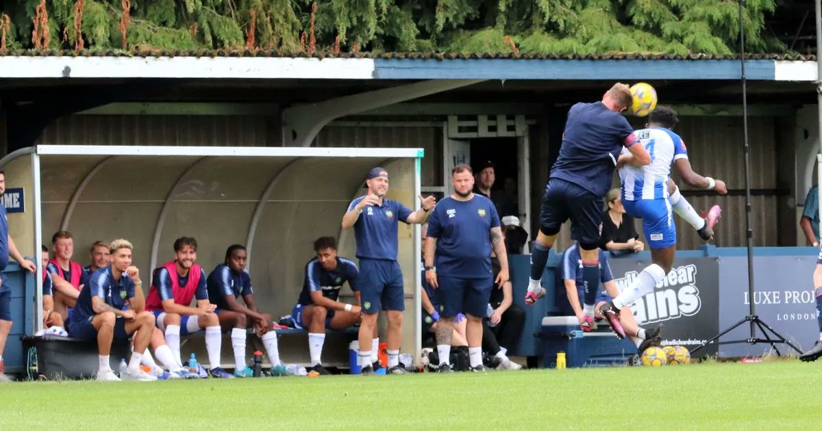 SurreyLiveSport's tweet card. But he's swapped Taunton Town away on Saturday for Disneyland Paris