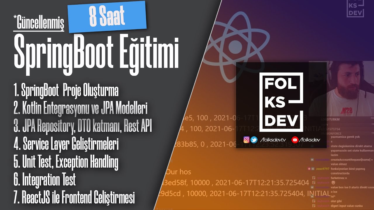 c__dursun's tweet card. Güncellenmiş SpringBoot Eğitimi ve ReactJS Web Uygulama Geliştirmesi...