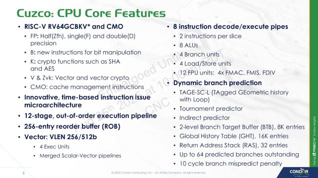 ChipsandCheese9's tweet card. Condor Computing, a subsidiary of Andes Technology that creates licensable RISC-V cores, has a business model with parallels to Arm (the company) and SiFive. Andes formed Condor in 2023, so Condor …