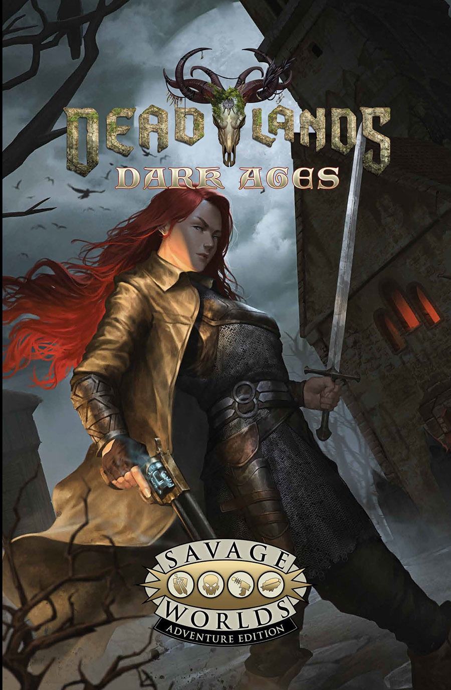 SavageBloggers's tweet card. Medieval, with a Deadlands® Twist!  The year is 877. The place is Britain, not as it was, but as its people thought it was. Danish raiders plunder the land. The last kingdom teeters on the edge of...