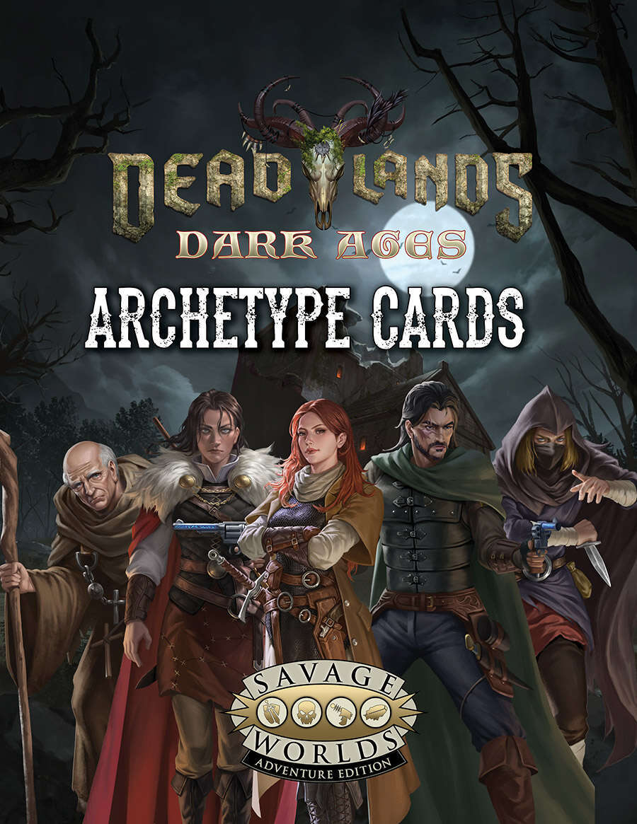 SavageBloggers's tweet card. Medieval, with a Deadlands® Twist!  The year is 877. The place is Britain, not as it was, but as its people thought it was. Danish raiders plunder the land. The last kingdom teeters on the edge of...